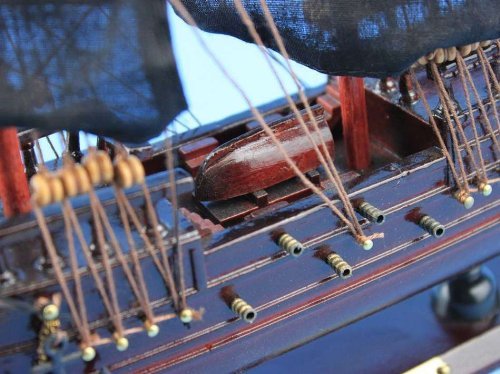 Hampton Nautical Blackbeard's Queen Anne's Revenge Pirate Ship, 15" #TOP5
