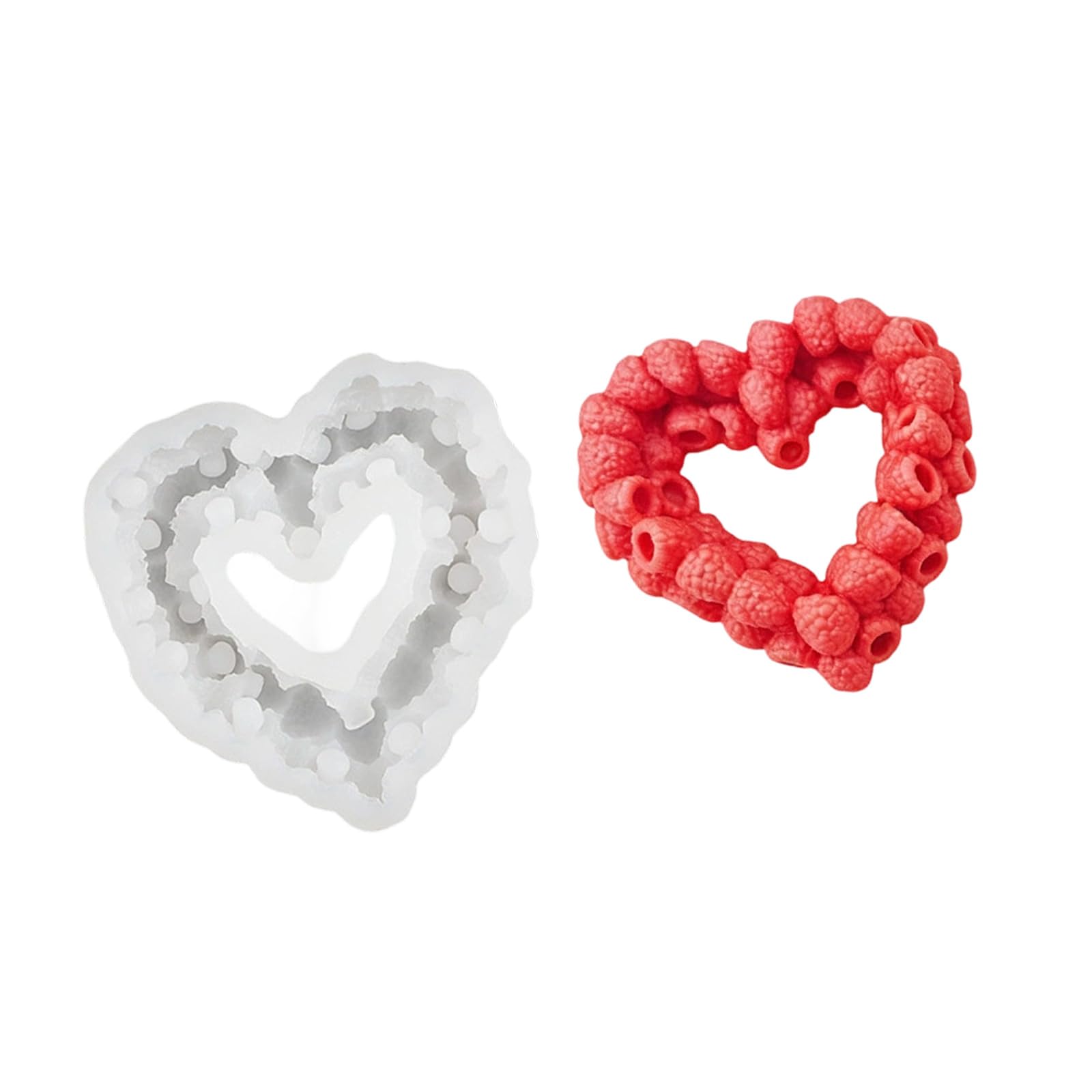 Whoasyst Charm Raspberry Themed Silicone for Creating Beautiful Decorations and Gift Food Grade Silicone