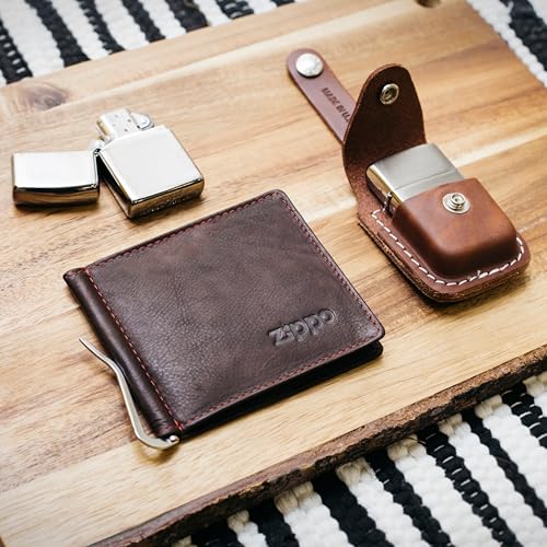 Zippo Brown Lighter Pouch with Loop