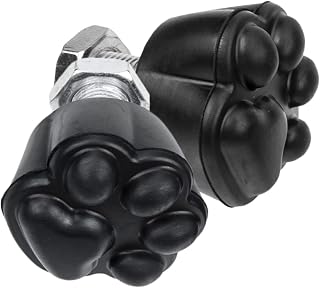 Gatuida Pro Skateboard Portable Plug 2pcs Paw Shape Toe Plugs Skates Block Stoppers for Double Row Roller Skates Four Wheel Skates Inline Supplies Pro Skateboard Adjustable Skates