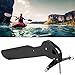 QANYEGN Plastic Canoeing Tail Vane Rudder Set, Kayak Canoe Tail Rudder, Boat Rudder Foot Direction Control Tackle Kit for Fishing Boat Ship