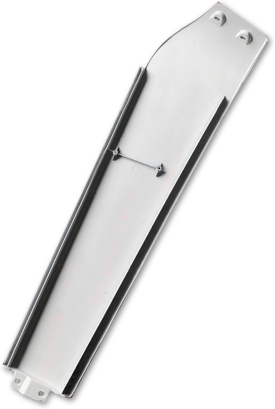 KOZAK Top Cab Cabin Wing Narrow Version Fairing w/Rubber Stripe for Left Driver Side, for Freightliner Cascadia 2008-2017, Includes Logo, 2X 22 Windshield Wipers, License Plate Frame, and Vest