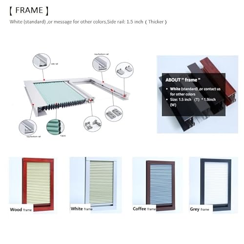 Manual/Motorized Skylight Roof Window Cellular Honeycomb Blackout Blinds Curtain,Website Price=(1Pc,Manual Control,Size:39" W X 39" L) Contact Us Customize Size,Or Motorized Power110-240V #TOP4