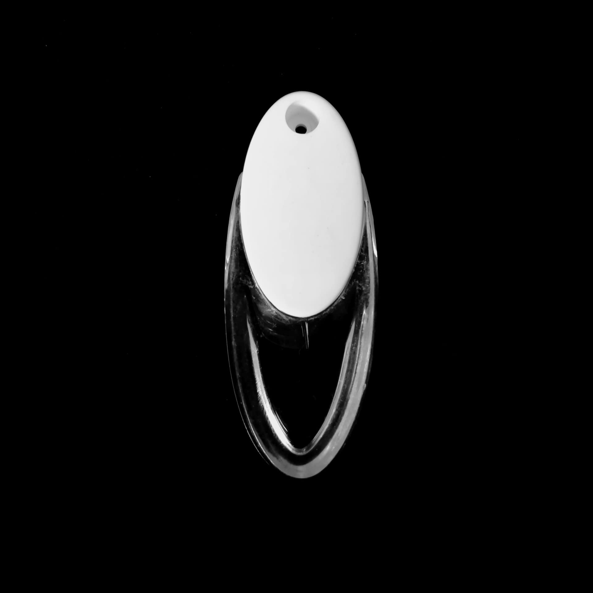 Phoenix Enterprise Blinds Plastic Cord Weight. Compatible with Vertical Blinds Cord & Chain, Roller Blinds Chain, Zebra Blinds Chain, Roman Blinds/Curtains Chain, etc. (White-Transparent)