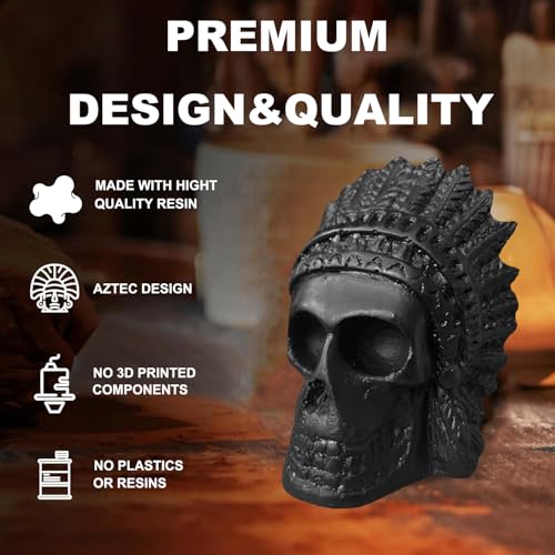 Aztec Death Whistle, Loudest Human Sounding Screams 125+ Decibels, Real Screaming Demon Knight Aztec War Whistle Authentic Human Sounding Screams(Demon Knight)