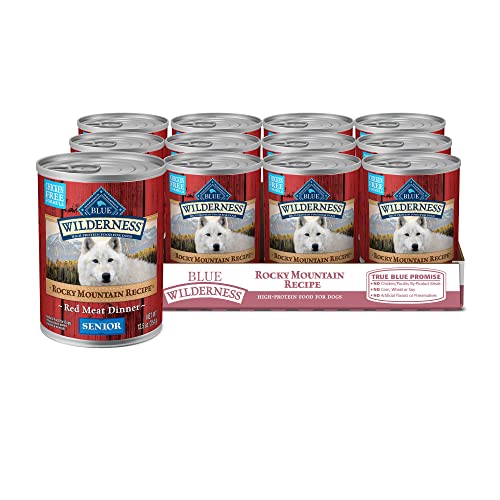 Blue Buffalo Wilderness Rocky Mountain Recipe High Protein, Natural