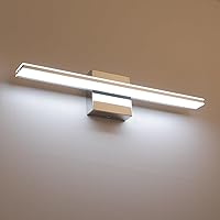 Vista 21 de LED Brushed Nickel Vanity Light for Bathroom Lighting Fixtures Over Mirror Modern Bath Vanity Lights Bar 24W 5CCT Diammable Bathroom Lights 31.5