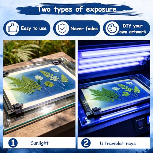 Kit de cyanotype solution simple pour réussir vos projets de loisirs créatifs - 3
