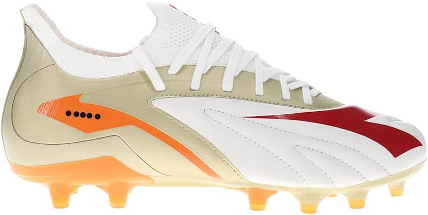 Diadora Mens Maximus Elite SLX Soccer Cleats - Gold, White