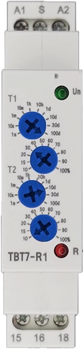 Asymmetric Cycle On-Off Time Relay 16A Voltage 220v Auto Repeat Replace ST3PR/ATDV/JVM-21 1Pcs