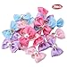 20pcs Dog Hair Bows with Rubber Bands Small Dog Puppy Dots Faux Pearl Bow Pattern Hair Rope Hair Band Pet Grooming Products for Puppies Cats and Other Small Pets