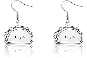 Taco Jewelry- Taco Earring Taco Gifts For Women Tacos Lover Gift