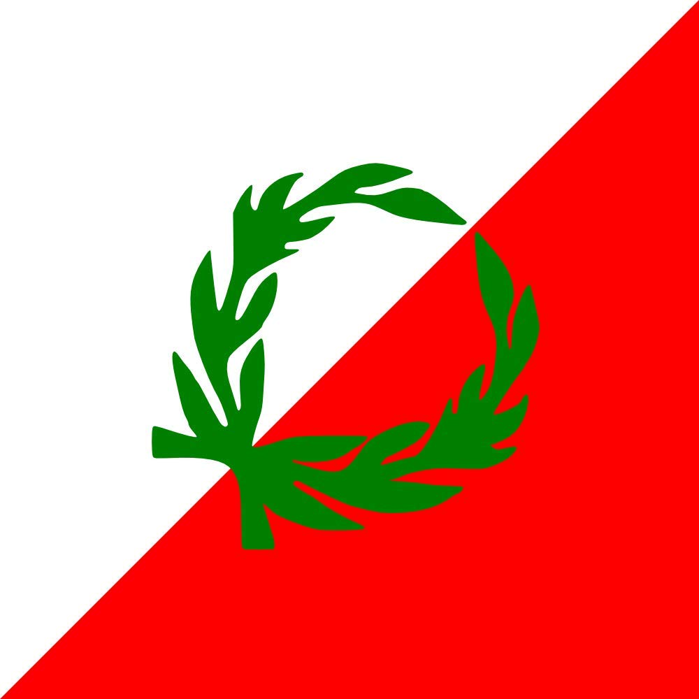 Drapeau Émirat du Mont Liban Maanide grand format en tissu résistant pour mât
