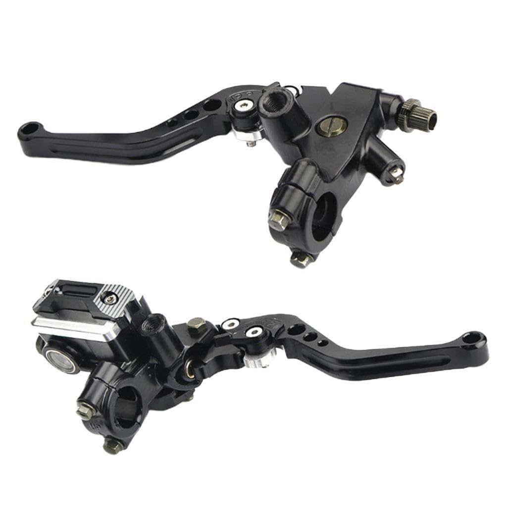 Cydzsra Aluminum Alloy Motorcycle Brake Clutch Lever Adjustable Comfortable Feel Fits Universal 22Mm Handlebars Handlebar Universal Motorcycle Brake Clutch