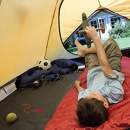 Augsun 20 Pcs Emergency Safety Whistle Plastic Whistles Set With Lanyard,Red And Orange #TOP6