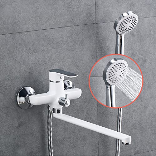 Baignoire douche murale en laiton pour une salle de bain moderne