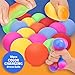 KLT Stress Balls Bulk for Adults and Kids: 18 Pack Mini Color Changing Squishy Ball for Anxiety Relief - Sensory Fidget Toy for Autism Quiet Fidget Toys for Classroom Prizes Box Toys for Kids (1.8