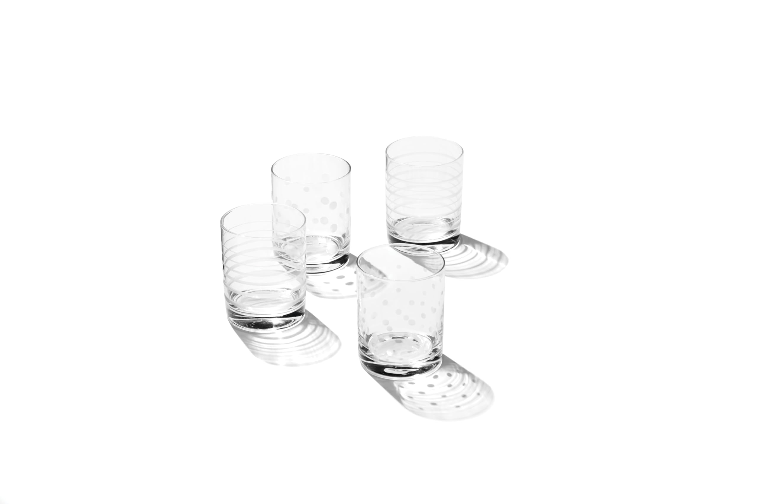 Oneida 897852 Mingle Double Old Fashioned Glasses, Set Of 4