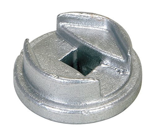 Vestil BUNG-S Bright Zinc Plated Cast Steel Drum Bung Socket, 3/4" Drive Size