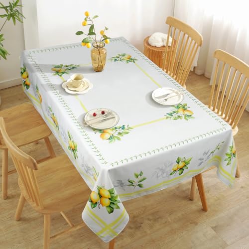 Arquiel Tovaglia Rettangolare Giallo Limone