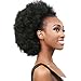 GLAM21USA Afro Puff Drawstring Ponytail Retro Kinky Curly Ponytail Wig Clip in Bun Hair Piece for Black Women Synthetic Hair Extension (LARGE, 2 (Dark Brown))