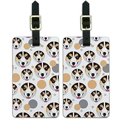 Graphics & More Dog Puppy-Pembroke Welsh Corgi Face Tri-Color, White