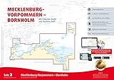Sportbootkarten Satz 2: Mecklenburg-Vorpommern - Bornholm (Ausgabe 2017): Mit Lübecker Bucht und Stettiner Haff: Mit Lübecker Bucht und Stettiner ... und Luftbilder. Inklusive Revierführer