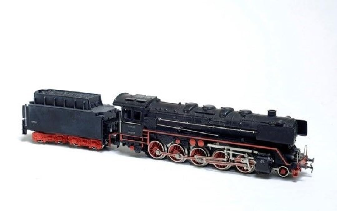 Generico Locomotiva a Vapore con Tender GN 800 44690 Scala 1/87 H0 – Modellino da Esposizione Anni ’70