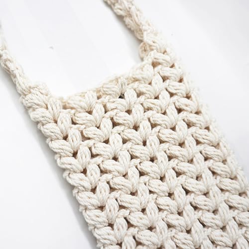 Crochet Mini Bag, Small Crochet Cotton Crossbody Bag For Women, Phone Bag Crossbody3