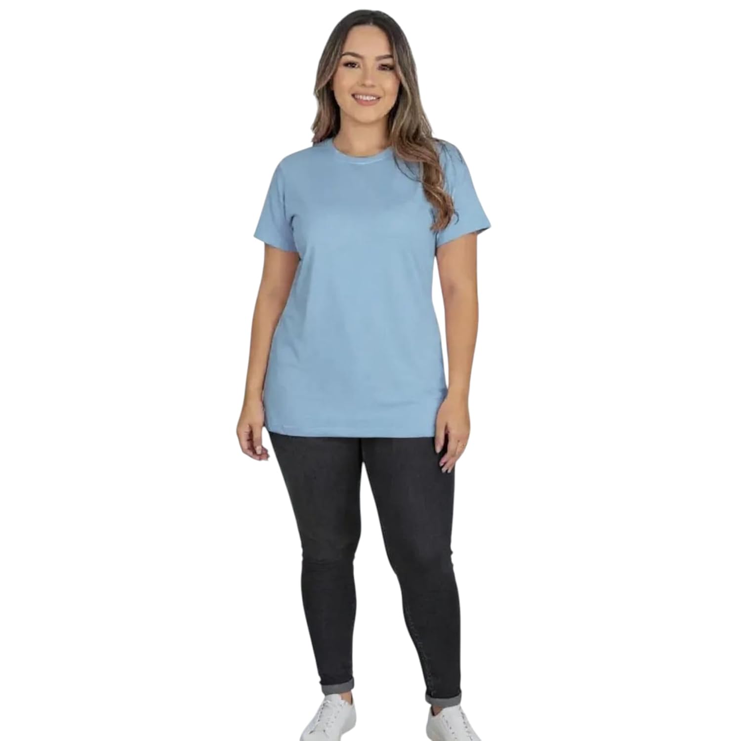 Camiseta Feminina Oversized 100% Algodão Premium em promoção! Veja a oferta e mais achadinhos de Blusas 3 Hoje é o melhor dia para comprar Camiseta Feminina Oversized 100% Algodão Premium com aquele preço maroto! Promoção! Aproveite a oferta! 3
