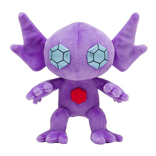 Peluche Tenefix Sableye aux détails brodés et finitions premium pour collectionneur