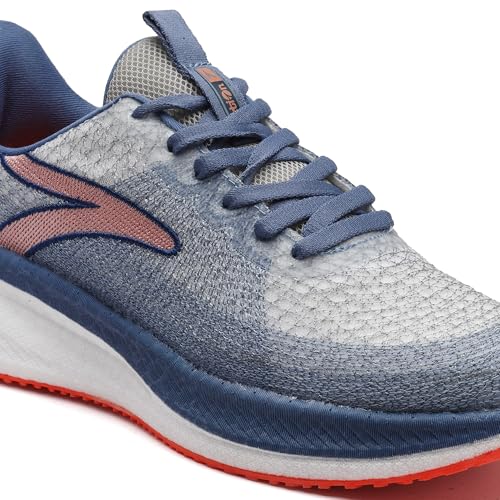 Image of Action | Athleo | TURBO-1301 | Men's | Lace-Up | Running | Shoes | Trendy | Lightweight | Comfortable | Durable | Sports | Shoes