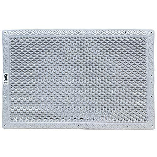 Pad-It By GelPro Multi-Purpose 3D Projection Floor Mat for Comfort While Standing in the kitchen, grilling & garage, 18” x 27”, Gray