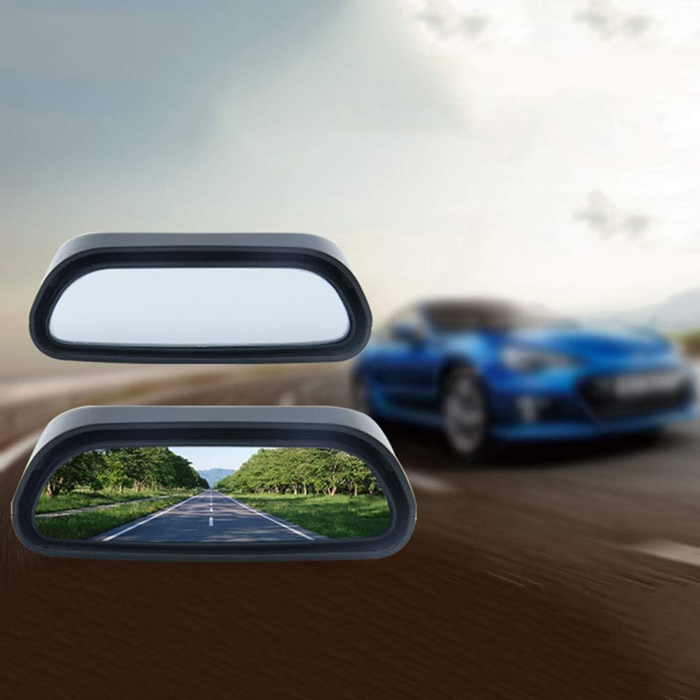 Wakauto 2pcs View Mirror Universal Car Blind Spot Wide Angle Rear Side View Mirror for Vehicle