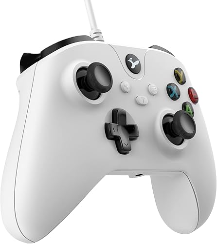YCCSKY Controlador con cable para Xbox OneXbox Series XS controlador de juegos de PC compatible con Windows 111087 Gamepad con conector de audio y