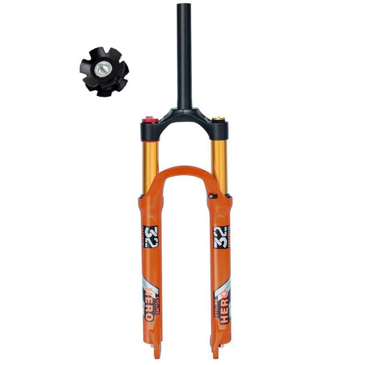Fourche suspension VTT haute résistance avec débattement 120 mm axe QR 100x9mm