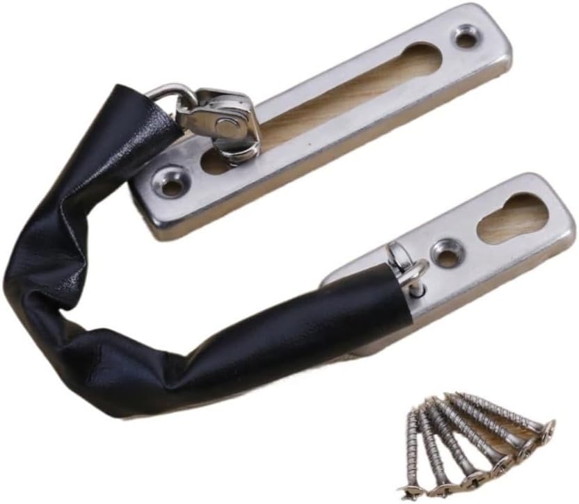 Stainless Steel Chain Door Latch Chain Door Chain Latch Door Chain Kit Easy Installation Home Hardware For Closets Fences Travel Lodging Or Residential Or Commercial Doors Enhanced Security Or Privacy