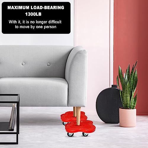 Furniture-Movers-Dolly-with-4-Wheels-360Rotation-Furniture-Lifters-Tool-Set-for-Heavy-Furniture-Moving-1300LB-Load-Capacity-Moving-Dolly-for-Easy-Moving-Large-FurnitureRed
