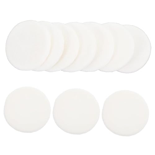 IWOWHERO 10pcs Makeup Puff Make up Kit Loose Powder Puff Plush Puff Dry Sponge Makeup Cosmetic Puffs Nail Decorations for Nail Art The Face Powder