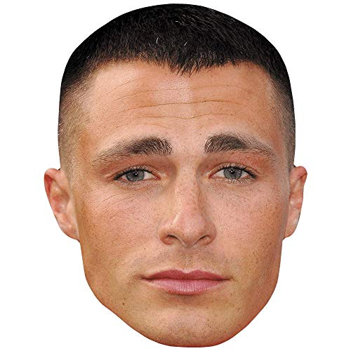 Celebrity Cutouts Colton Haynes (Short Hair) Big Head. Larger than life mask.