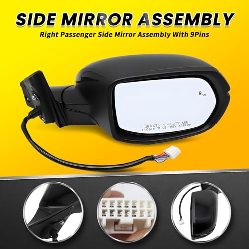 OsyphereX Right Side Mirror Assembly Compatible with CR-V 2017-2022 9Pins by OsyphereX - Used condition - Image 2