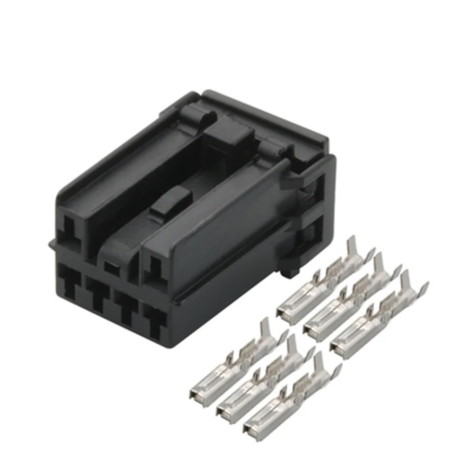 Bornes de raccordement, Bornes d'épissure à 6 broches, connecteur automatique mâle femelle, ensembles multiples MG620401 MG610398 7122 – 8365(6p Female,10 SETS-6P)