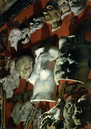 Impression sur toile 60x90cm Adolph Menzel pour décoration murale