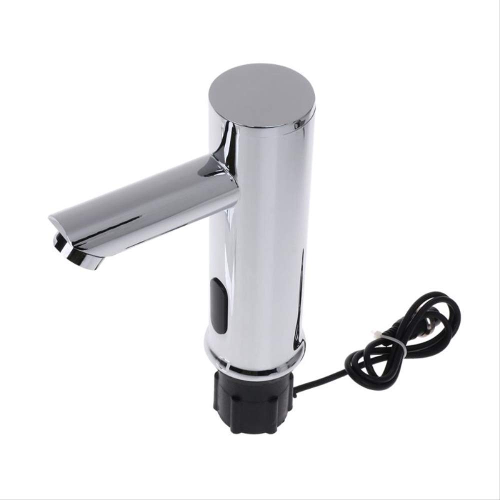 ZYCHSJXA Bathroom Automatic Infrared Sensor Sink Faucet Touchless Basin Water Tap Deck Mounted 2019 New A