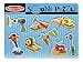 Melissa & Doug- Puzzle Sonoro con Utensili da Costruzione in Legno con Pioli, 8 Pezzi, 10733