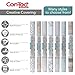 Con-Tact Brand Creative Covering, Self-Adhesive Shelf and Drawer Liner, Multi-Purpose Vinyl Roll, Easy to Use and Apply | Peel & Stick, 18'' x 9', I Blue Marble