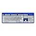 Produktbild PC - Wireless Tastatur Rock Candy - blau