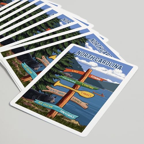 Baraja de Póker North Carolina 52 cartas miniatura 5