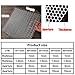 OEVXZDCIR 304 Stainless Steel Perforated Sheet Hex Hole Metal Mesh Plate Decorative Panel for Air Vent Grille Filter Guard Furniture DIY Outdoor Use(Dia 10mm,25 * 35 * 0.1cm)