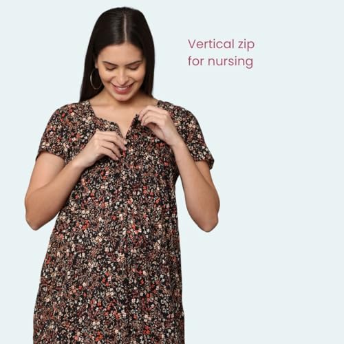 Image of Morph Maternity | Maternity Dresses for Women | Fits During Pregnancy & Post Pregnancy | Back Tie to Adjust